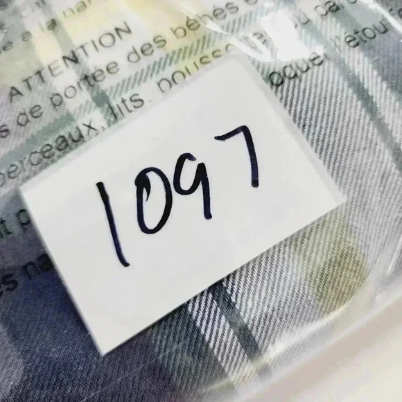 Eddie Bauer Button down Long sleeve Plaid Raw Hem Snap button Women's Shirt LT - Picture 7 of 7